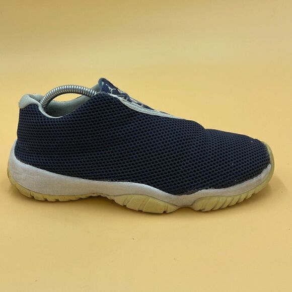 Nike Jordan Mens Midnight Navy Sneaker Shoes Sz 8 - Picture 1 of 5